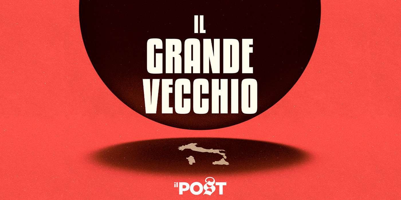 podcast Podcast cover Podcast Cover Art cover Editorial Illustration editorial Italy Alessandro Parodi Il Grande Vecchio il post