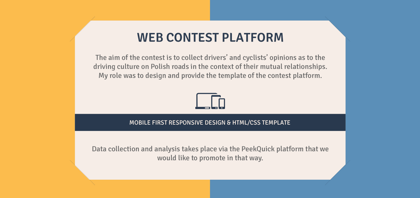 contest web app Website Responsive Mobile first HTML css