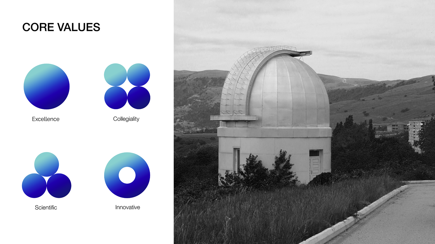 Brandguidelines brandidentity branding  Branding design observatory rebranding redesign science Space  visual identity