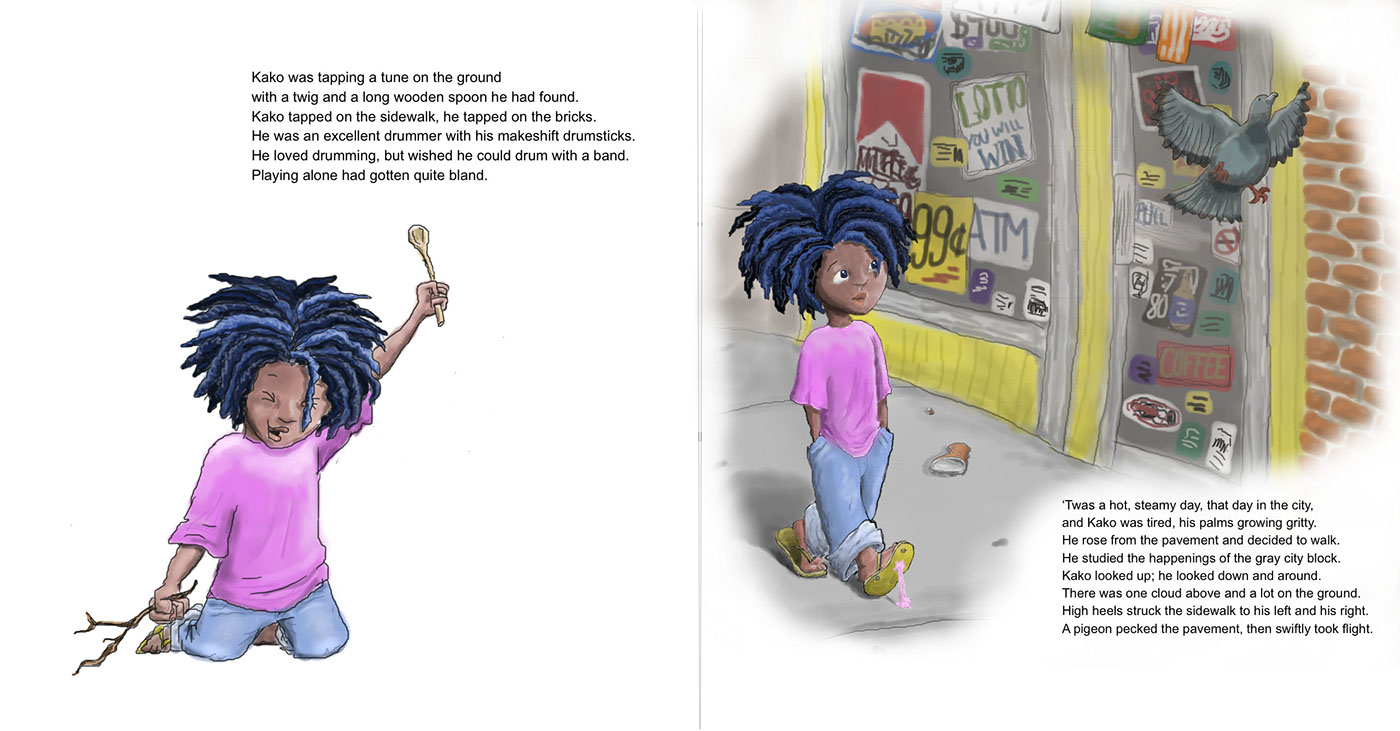 ilustration rhyming childrens book friendship