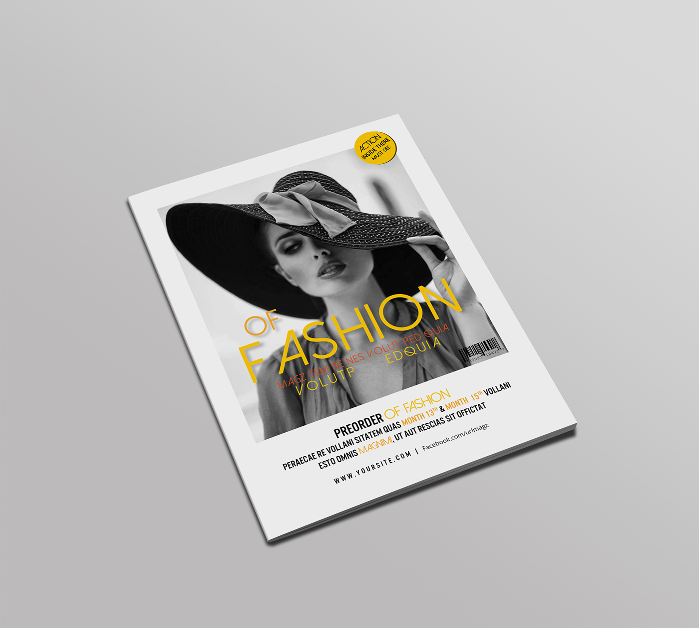 32 page magazine brochure clean CMYK company corporate magazine fashion magazine idml indd brochure indd idml magazine