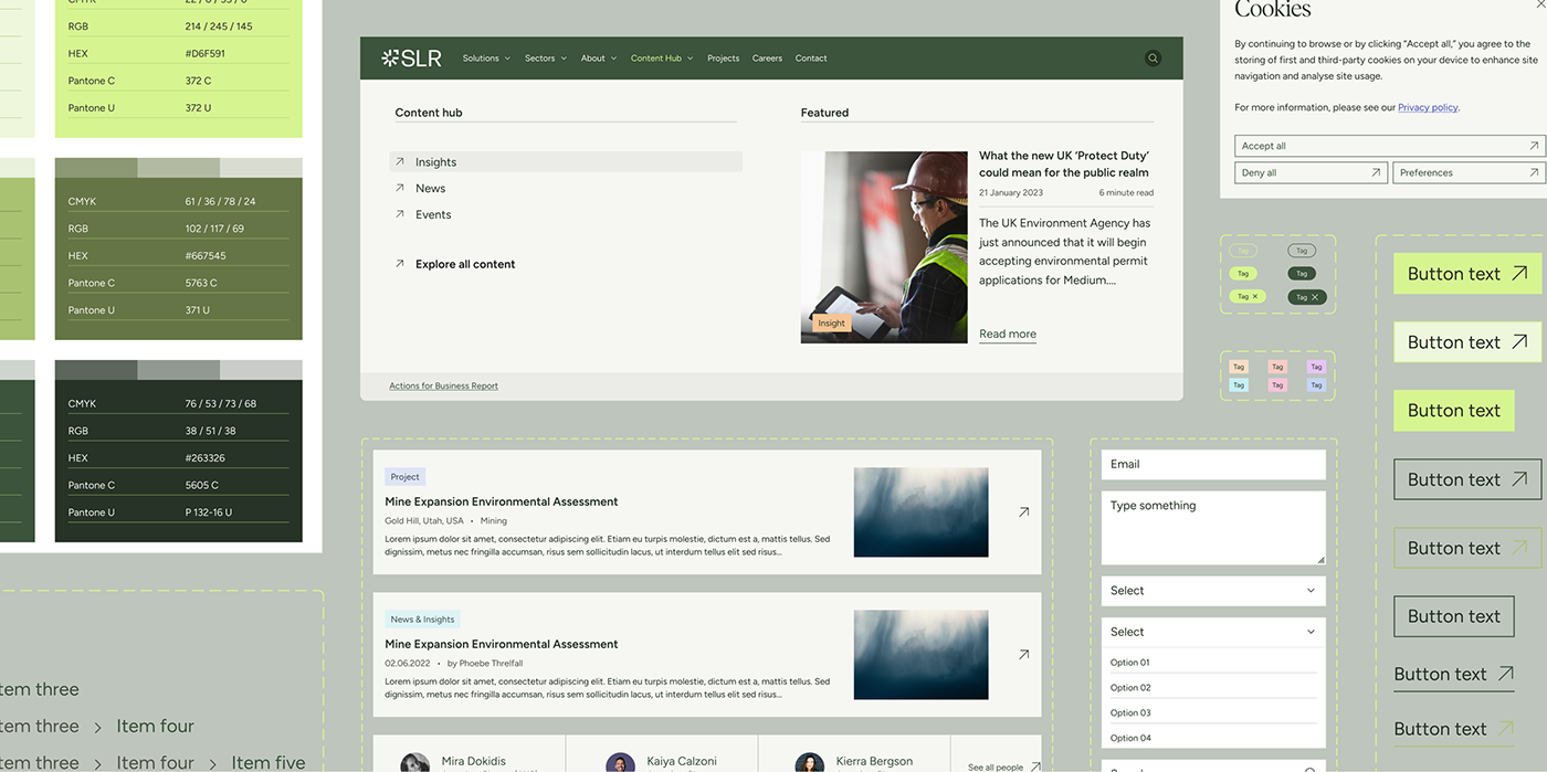 Website Sustainability brand identity branding  digital design UI/UX Web Design  development motion infographics