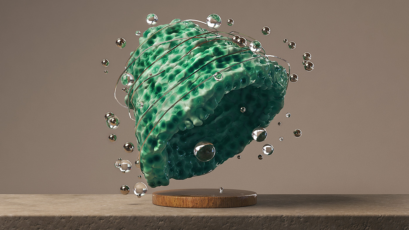 daily Render 3D design cinema 4d abstract Cereal studio