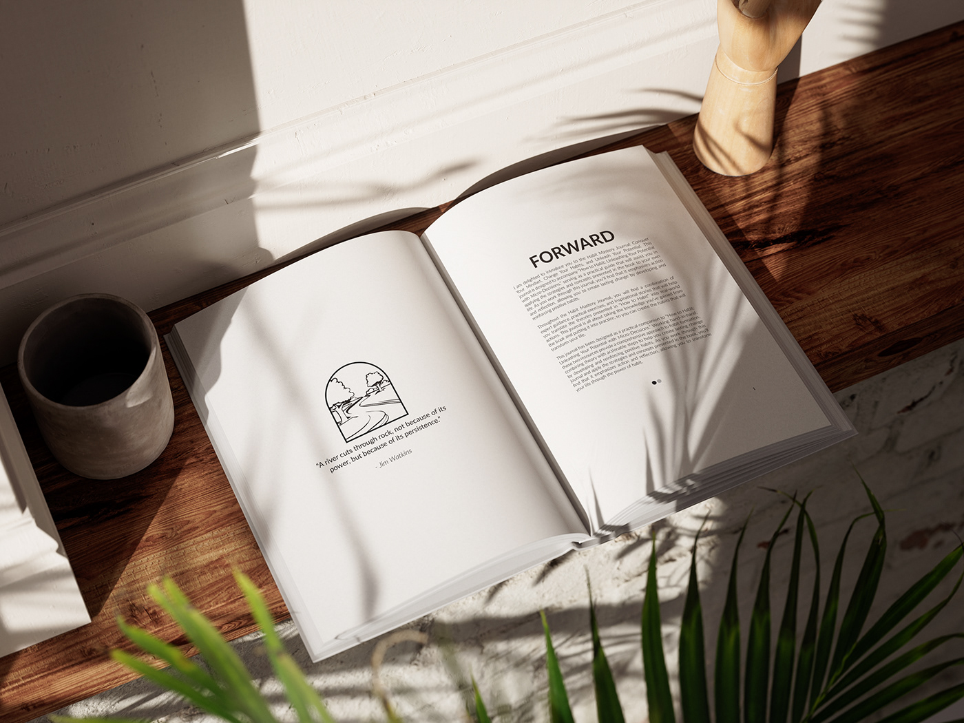 journal book print InDesign minimal simple clean illusration print design  design degrowth