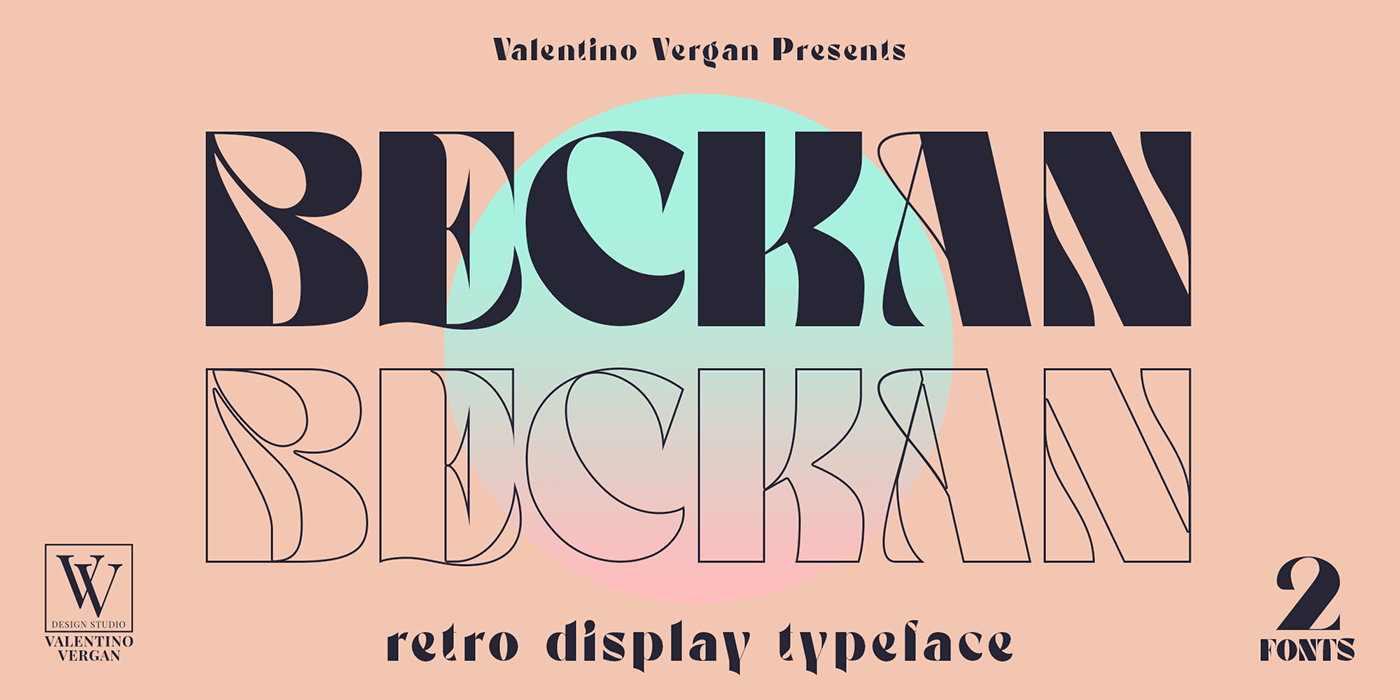 art nouveau Free font freebie Logotype psychedelic Retro retro font type design typography   vintage font