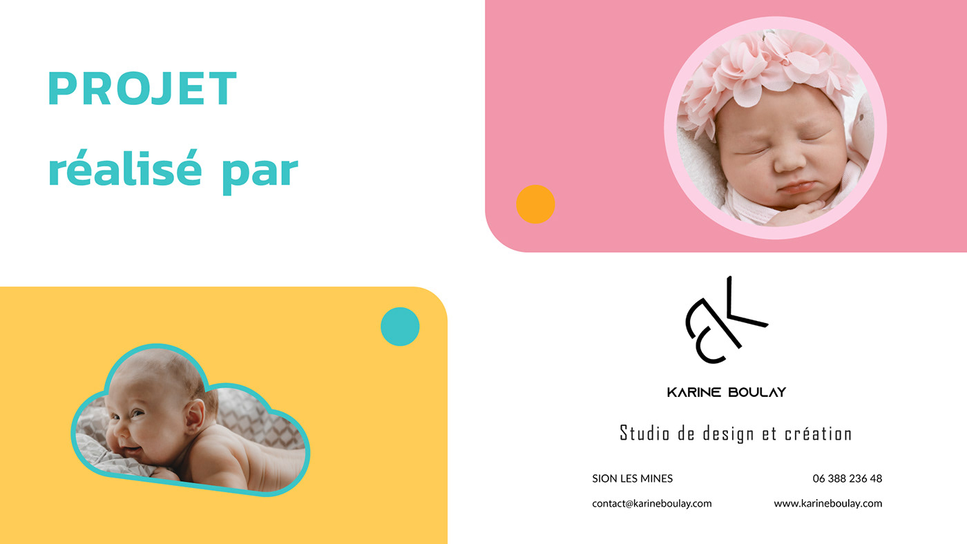 accompagnement allaitement maternel communication creation design Illustrator photoshop print studio Web