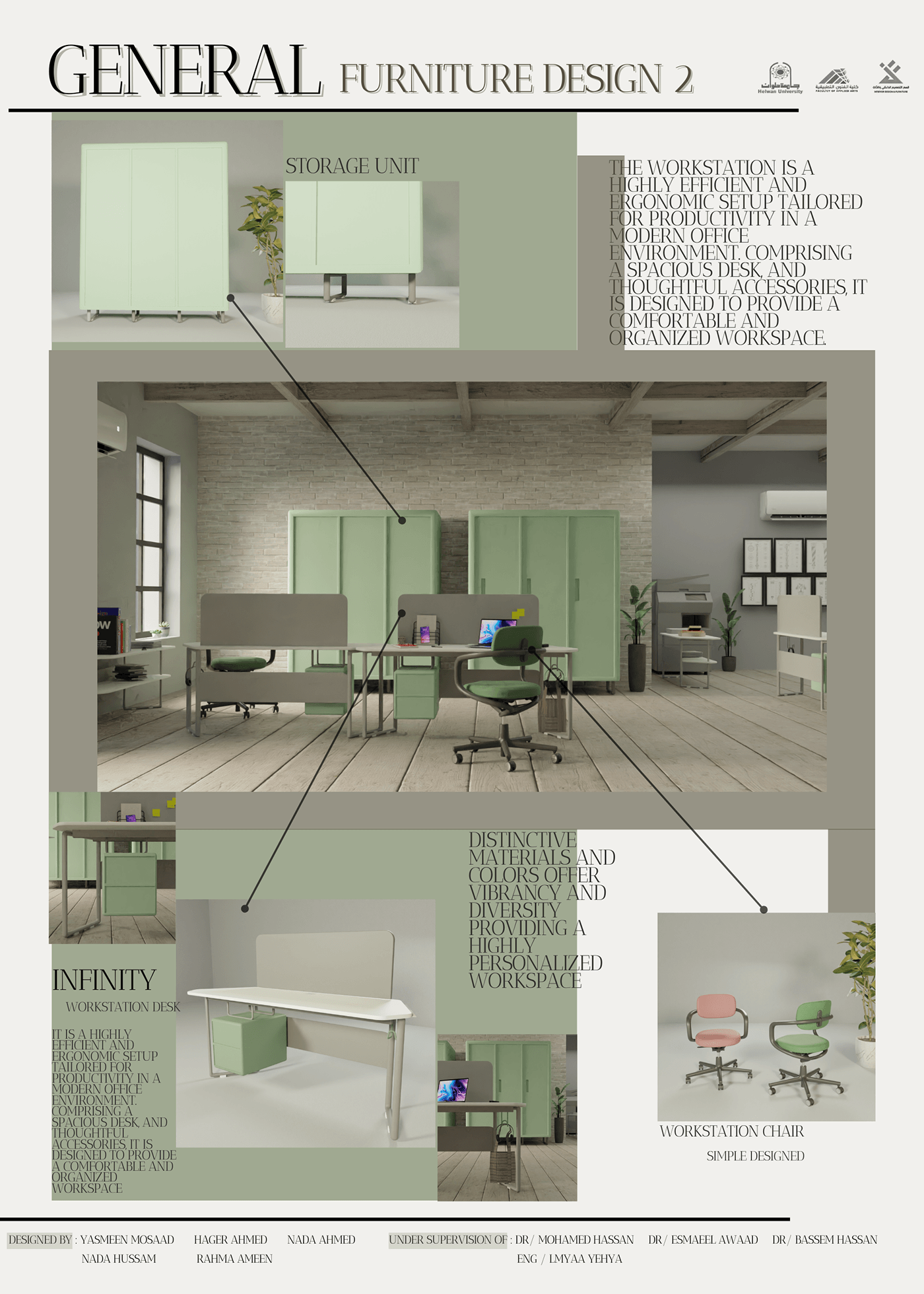 administration interior design  Manager room office furniture Office Administration design workstation design