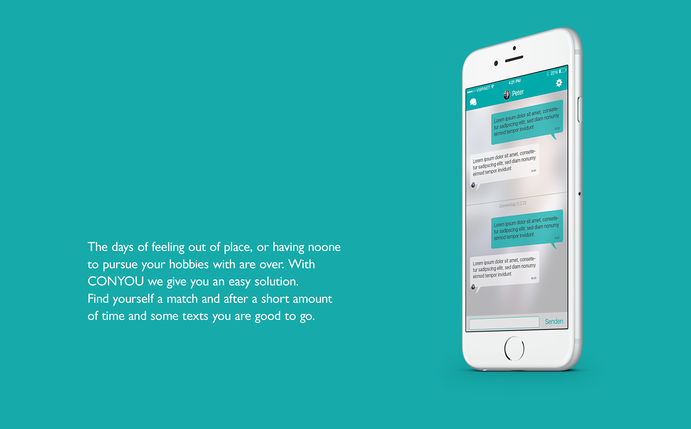 Adobe Portfolio app app design Dating business flat design tinder Web Design  Interface smartphone user experience