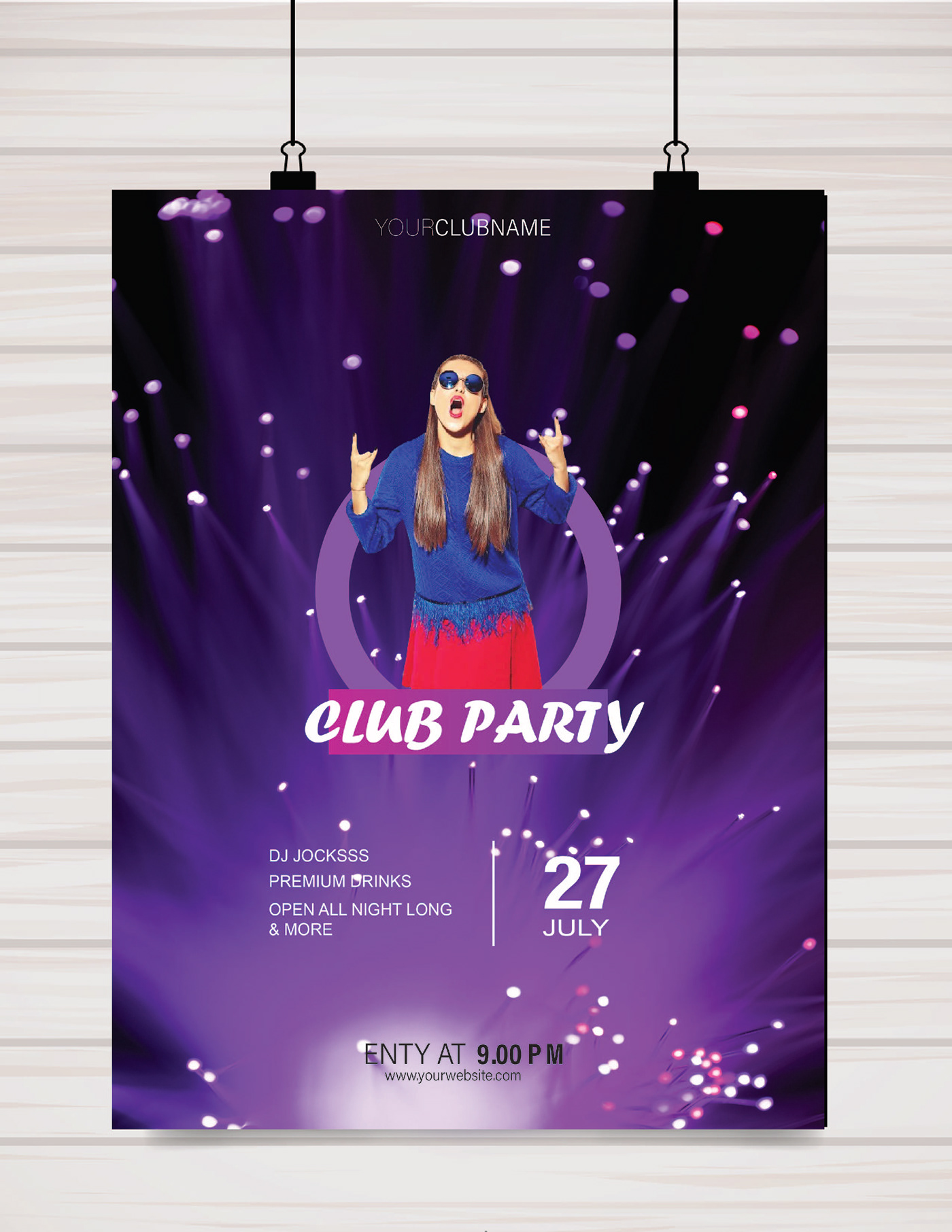 party flyer club banner design Socialmedia Flyer Design brochure flyers Poster Design