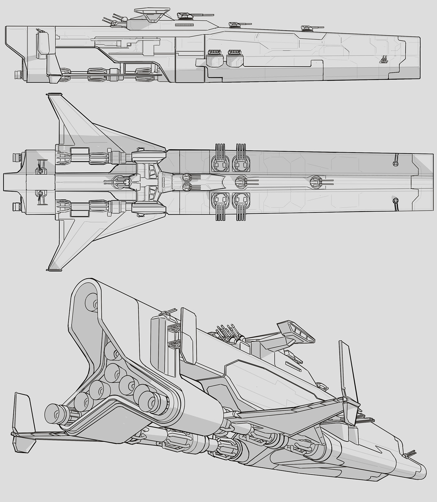 3D CGI concept concept art Conceptdesign futuristic sci-fi science fiction Space  starship