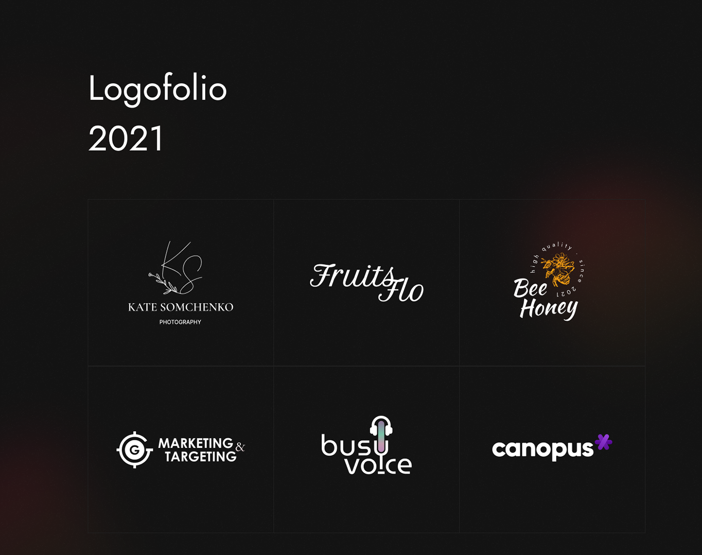 brand identity logo Logo Design logofolio Logofolio 2021 Logotype visual identity