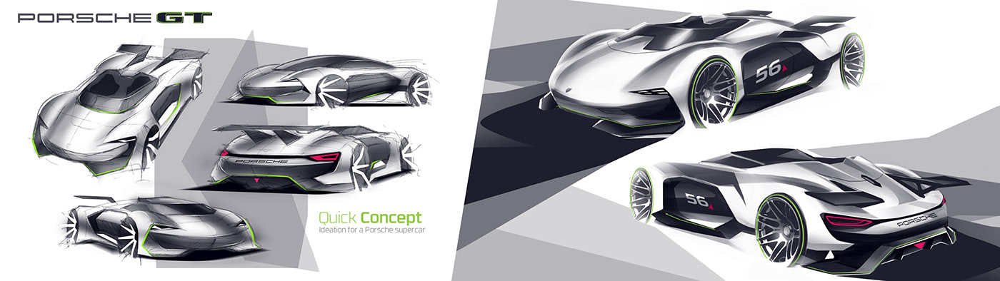 portfolio car design Auto automotive   Transport Vehicle sketch model clay 3d print prototype 3D mercedes