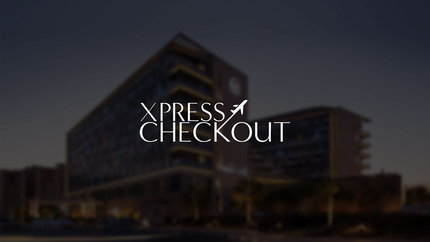 Oryx Rotana Xpress Checkout Service checkout Poser print design  Logo Design Advertising  art direction 