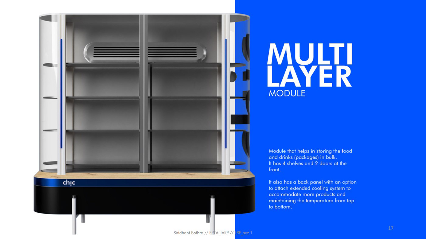 app cabinet epta fridge grocerant IARP modular refrigerated cabinet refrigeration refrigerator