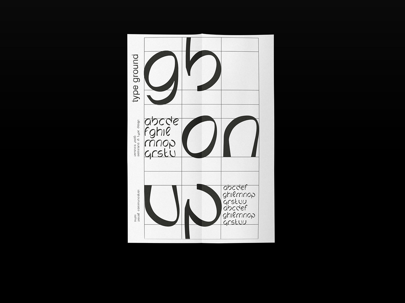 type design Typeface