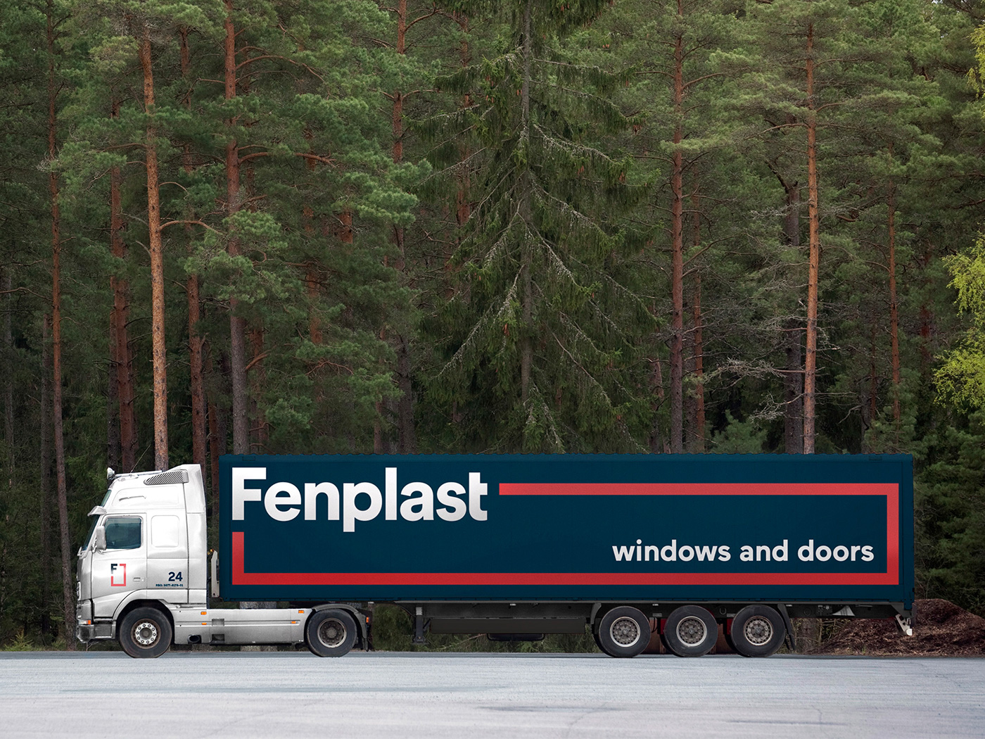 Fenplast Window door construction brand flexible identity animation  frame