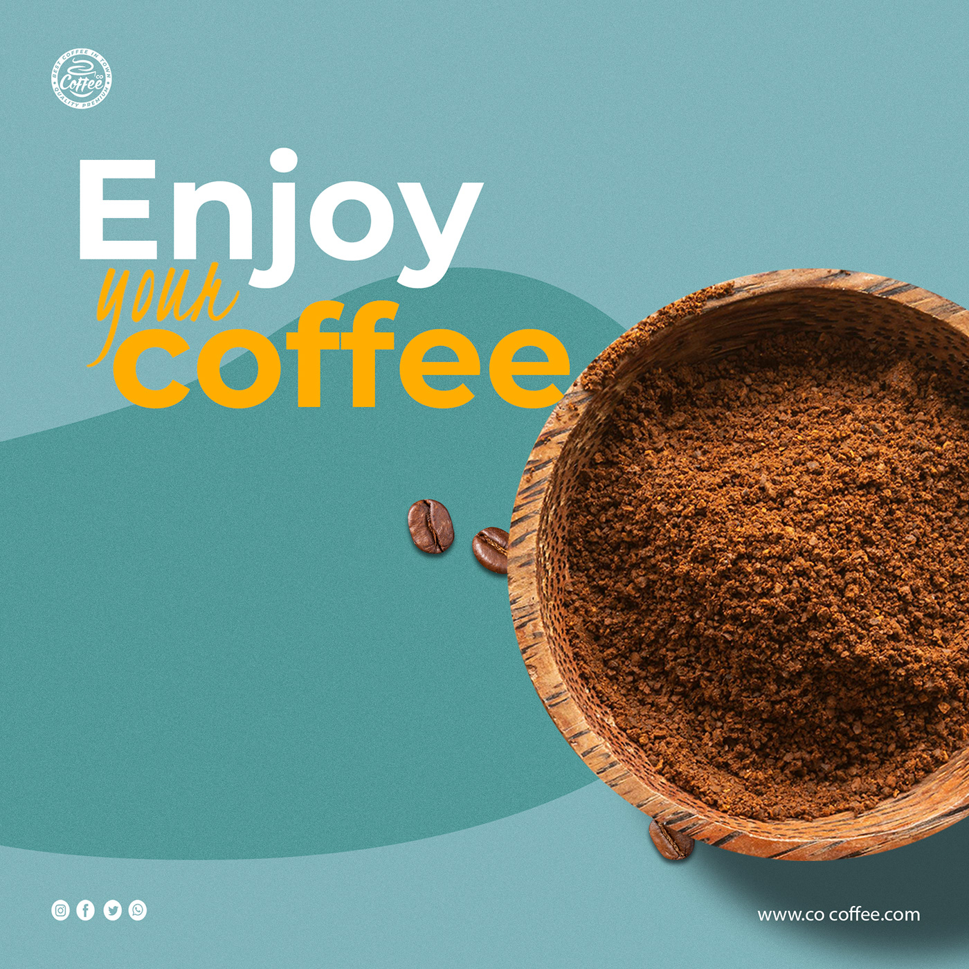 ads Advertising  cappuccino Coffee designer marketing   post retouch Social media post Socialmedia