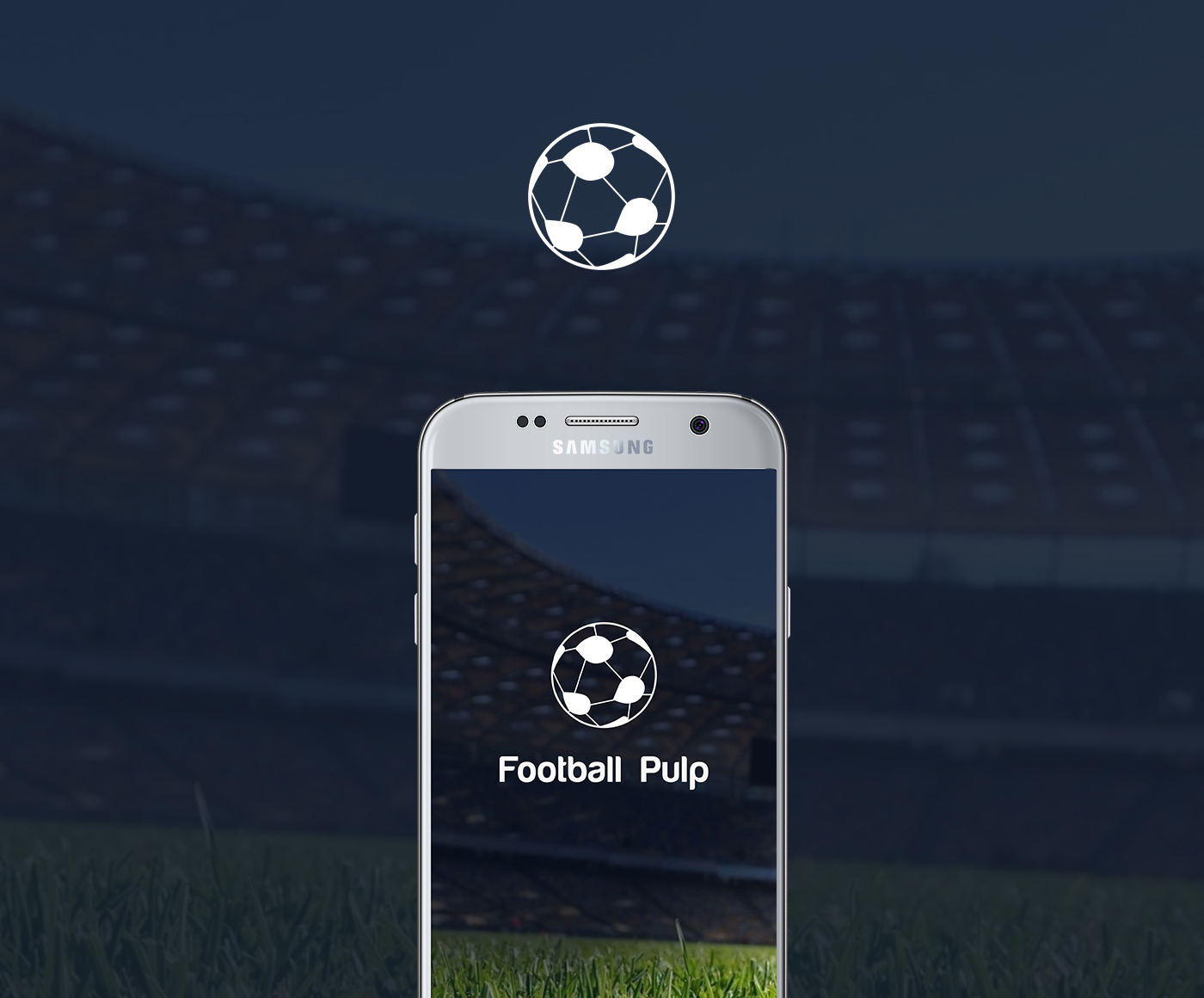 Football Pulp Android App product design  user interface design UX design football app soccer app