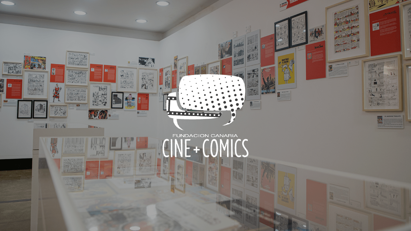 Exposición cine comics Evento fundacion manuel darias