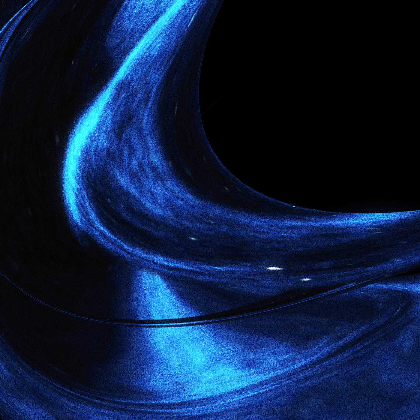 abstract Digital Art  light elbow anatomy scan blue Ocean underwater