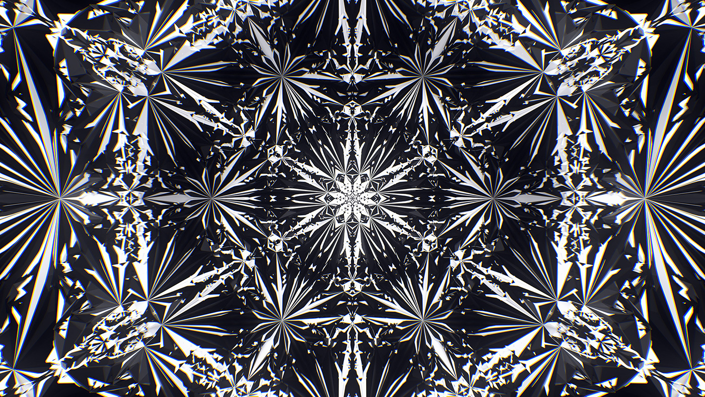 fractals cinema 4d Procedural generative Patterns contrast echoes christoffer bjerre