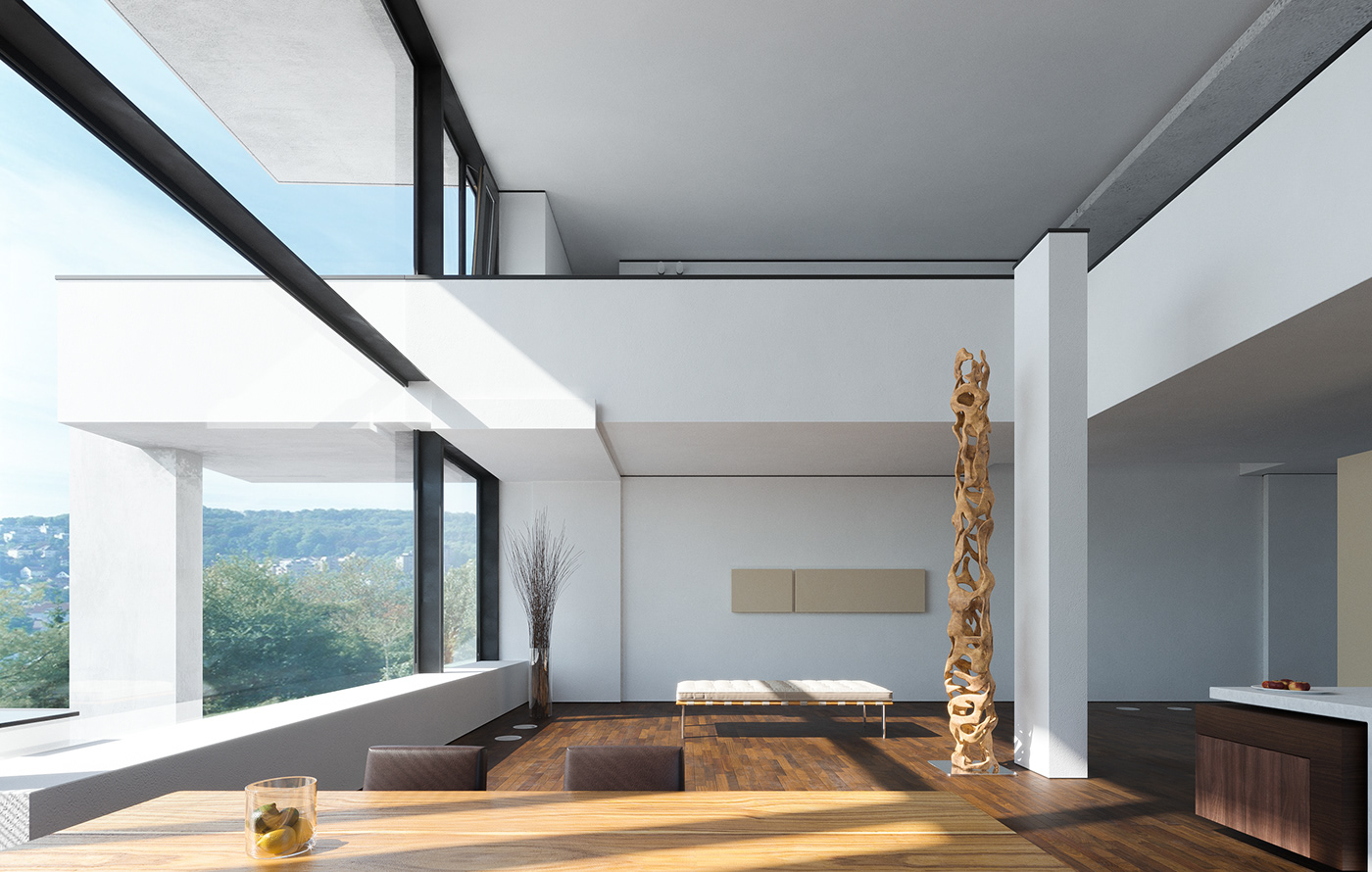 alexanderbrenner house Housevisualization Render rendering Villa villavisualization