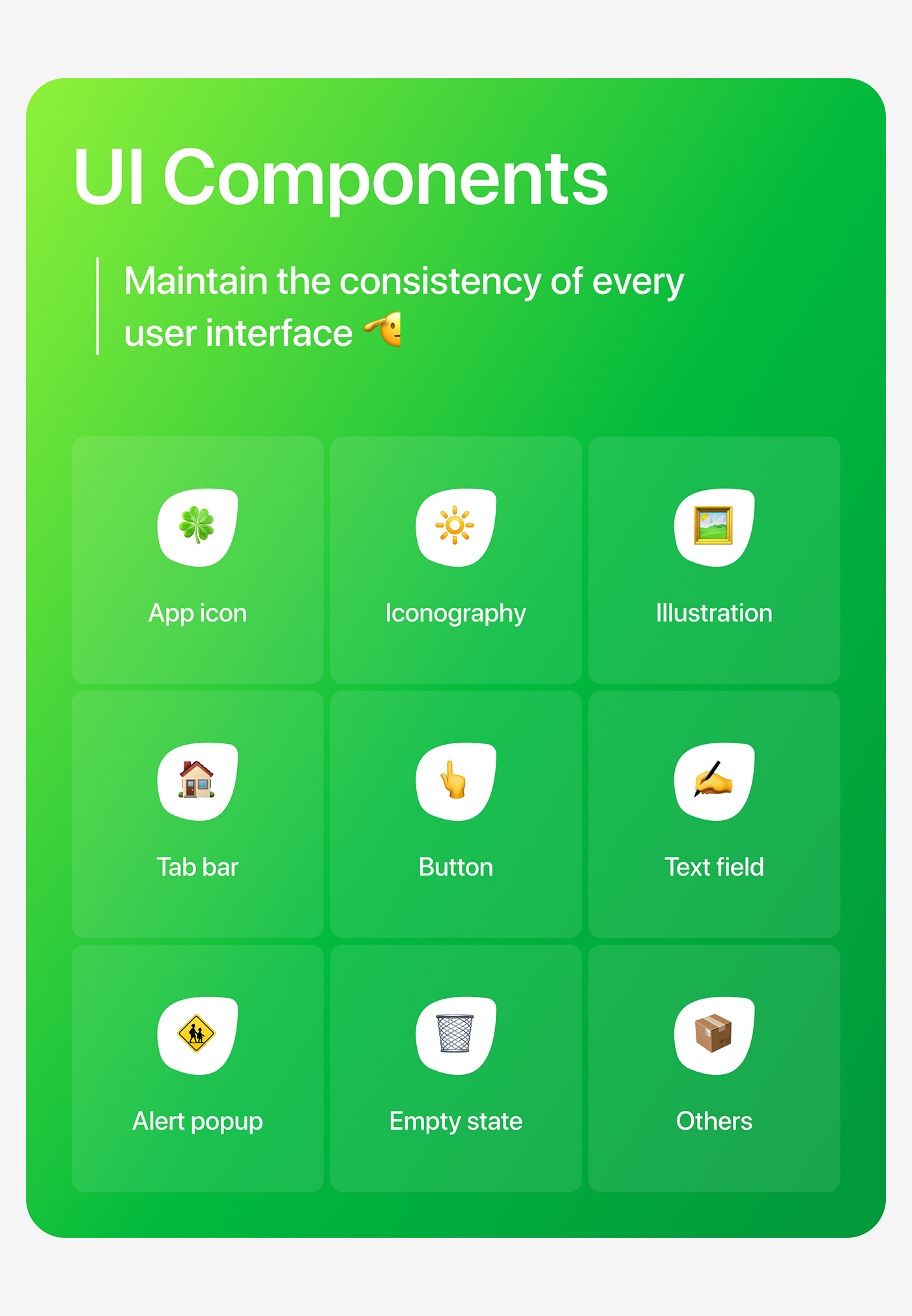 components design system finance guidelines Interface Mobile app Style Guide system UI ux