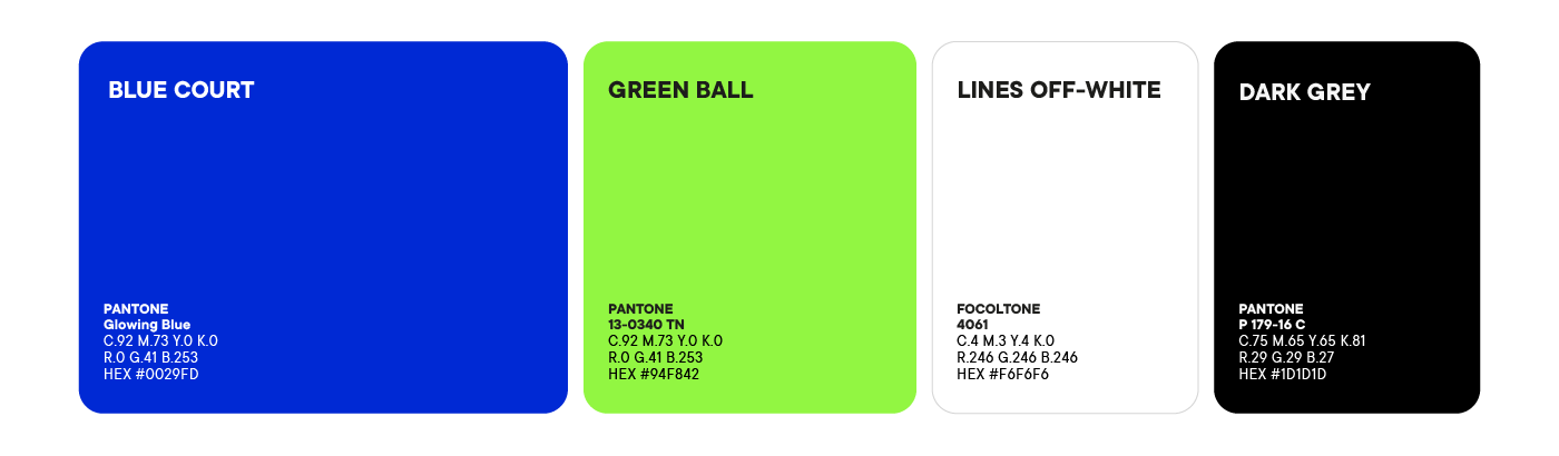 sports Padel graphic design  motion graphics  branding  tennis logo identity brand guidelines Pickleball