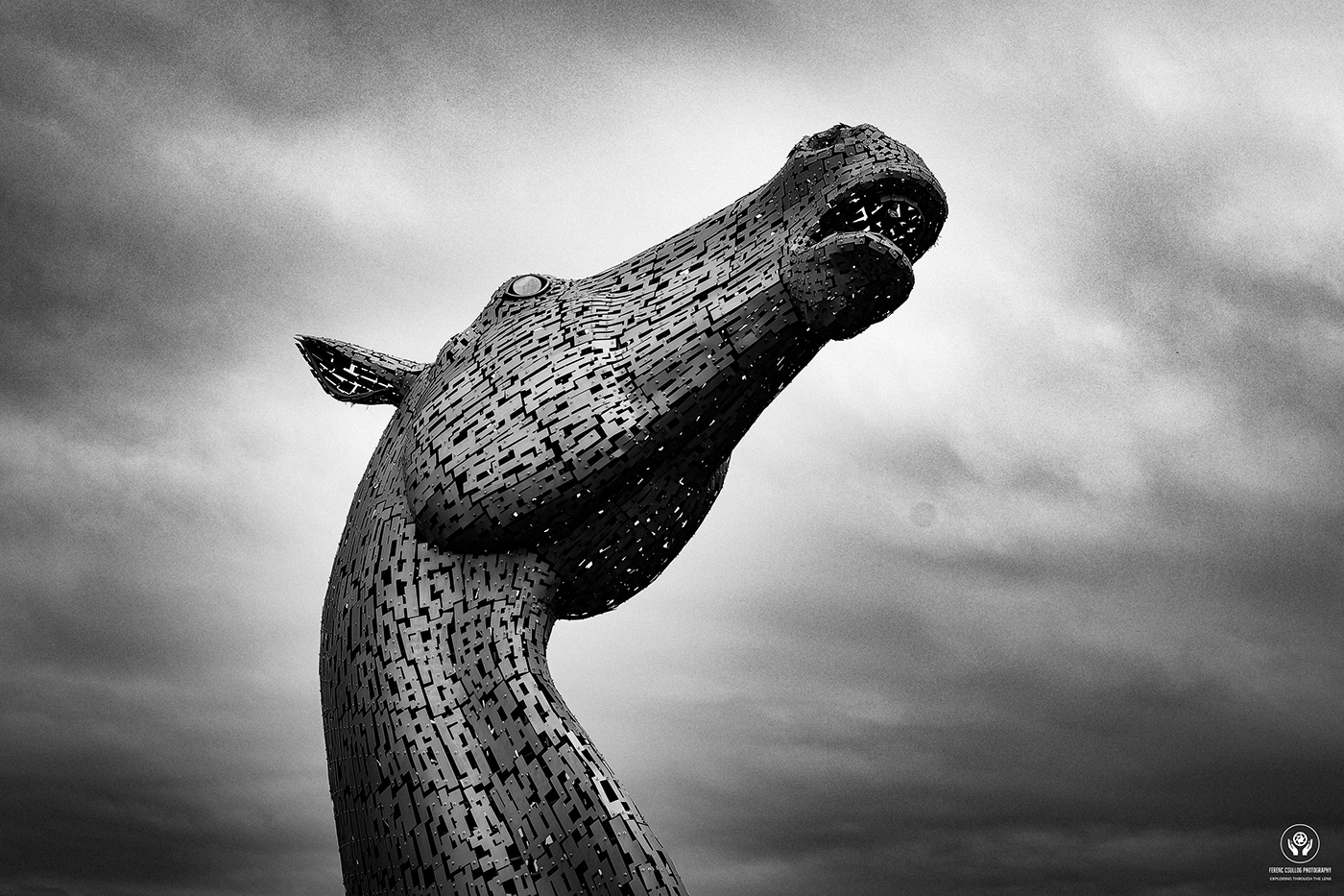 scotland Landscape Travel architecture monument UK sculpture metal falkirk kelpies