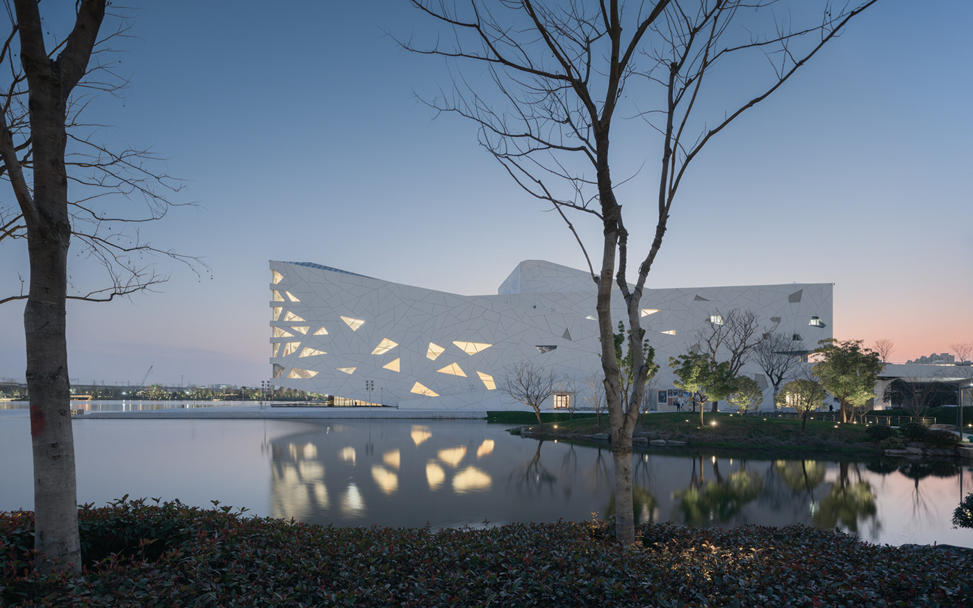 architecture china Hangzhou opera yuhang White