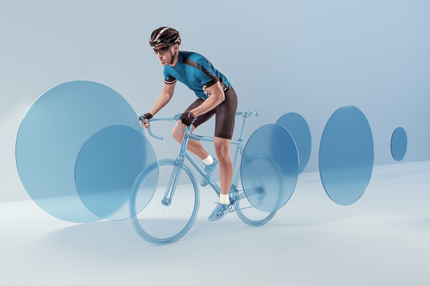 athlete athletic CGI conceptual cycle fitness hurdle javelin Olympian