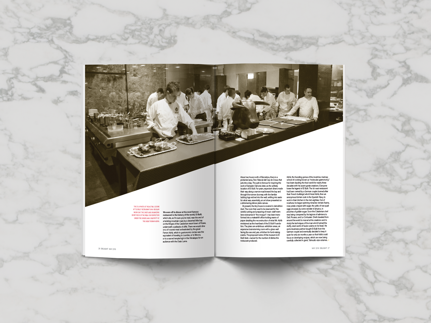 gastronomy DELIGHT magazine typography   graphic design  Layout grid
