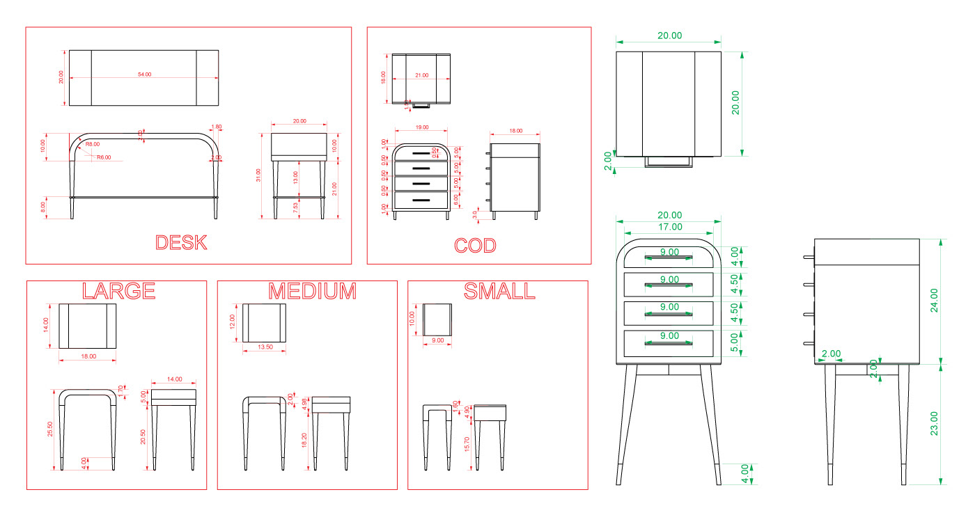 indoor furniture industrial design  product 3D Render visualization luxury modern bespoke