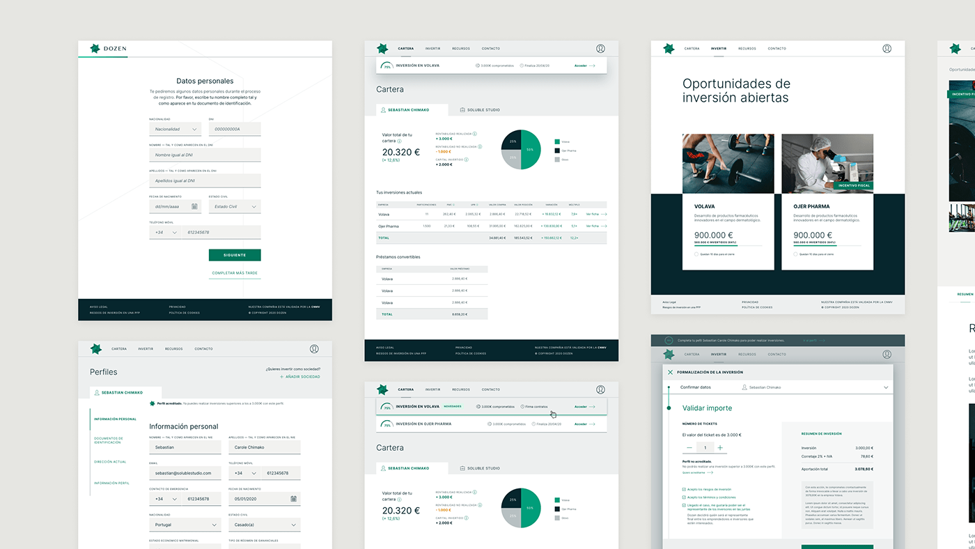 branding  green Investment product design  ux/ui