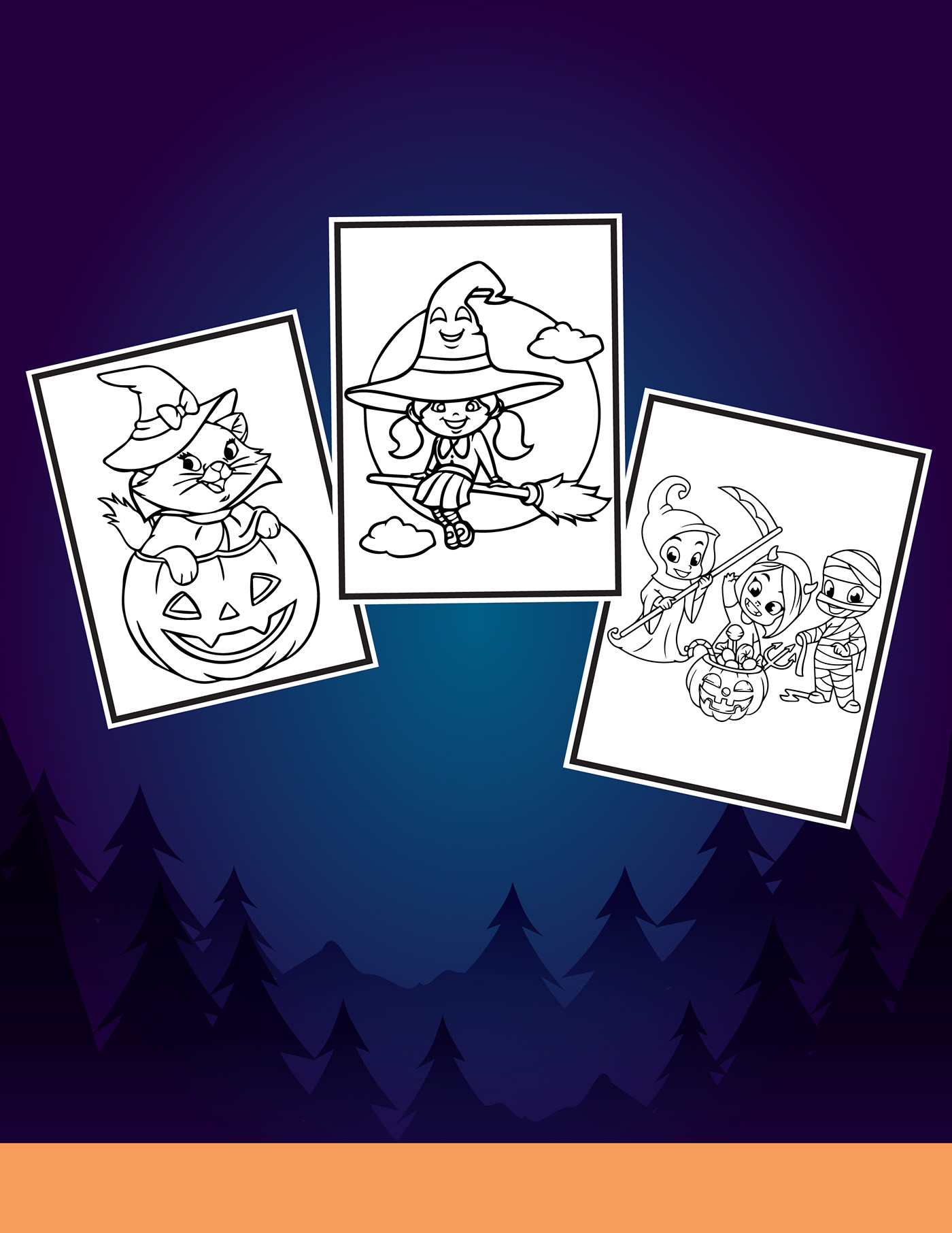 bat dark fantasy genie ghastly ghost ghostly Halloween halloween activity book halloween coloring book