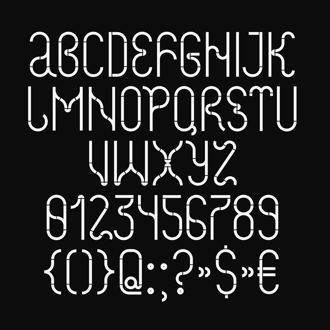 typeface design font lettering typography   ILLUSTRATION  3Dillustration 3dtypography cinema4d c4d 3DType
