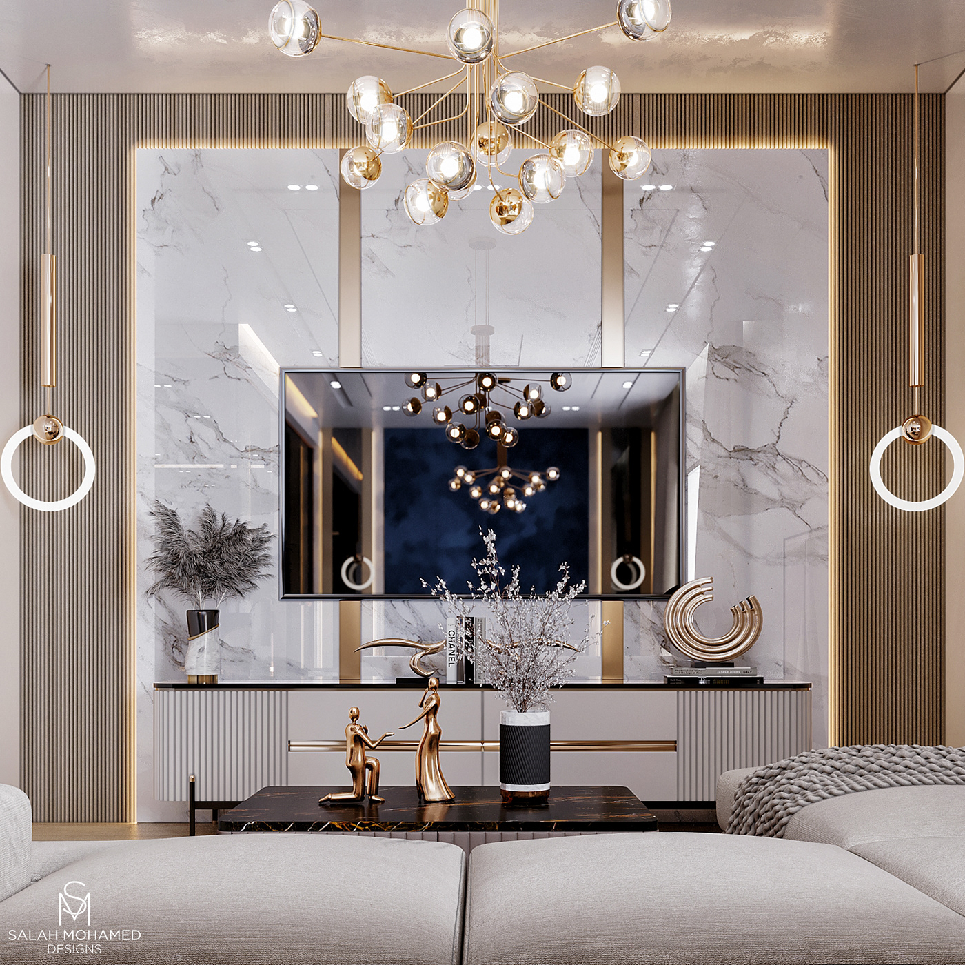 bath bathroom bed bedroom design dressing Interior living room luxury modern