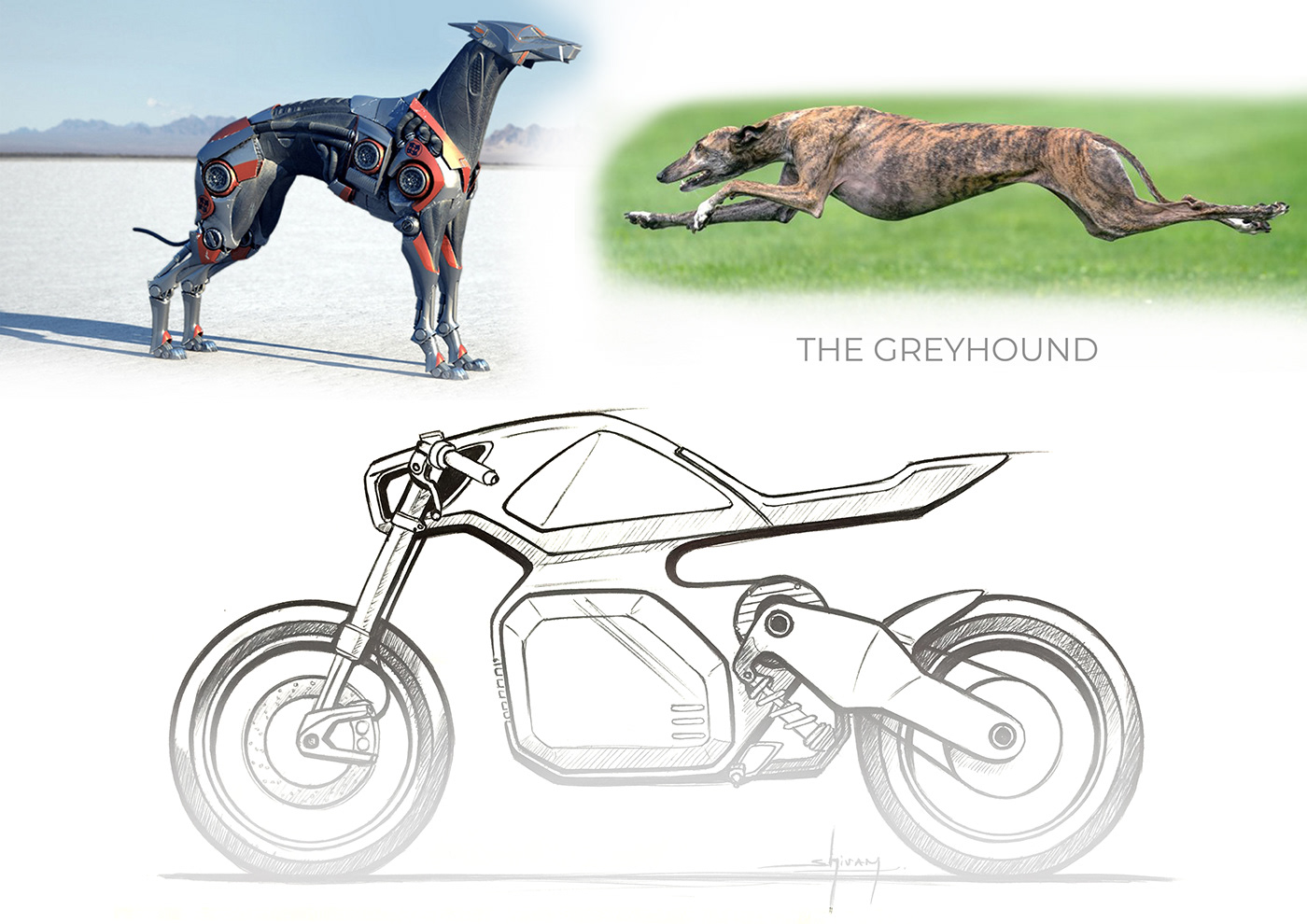 aerodnamic cafe racer electric motorcycle eletric god speed greyhound minimalistic motorcycle design retro styling Traction Control