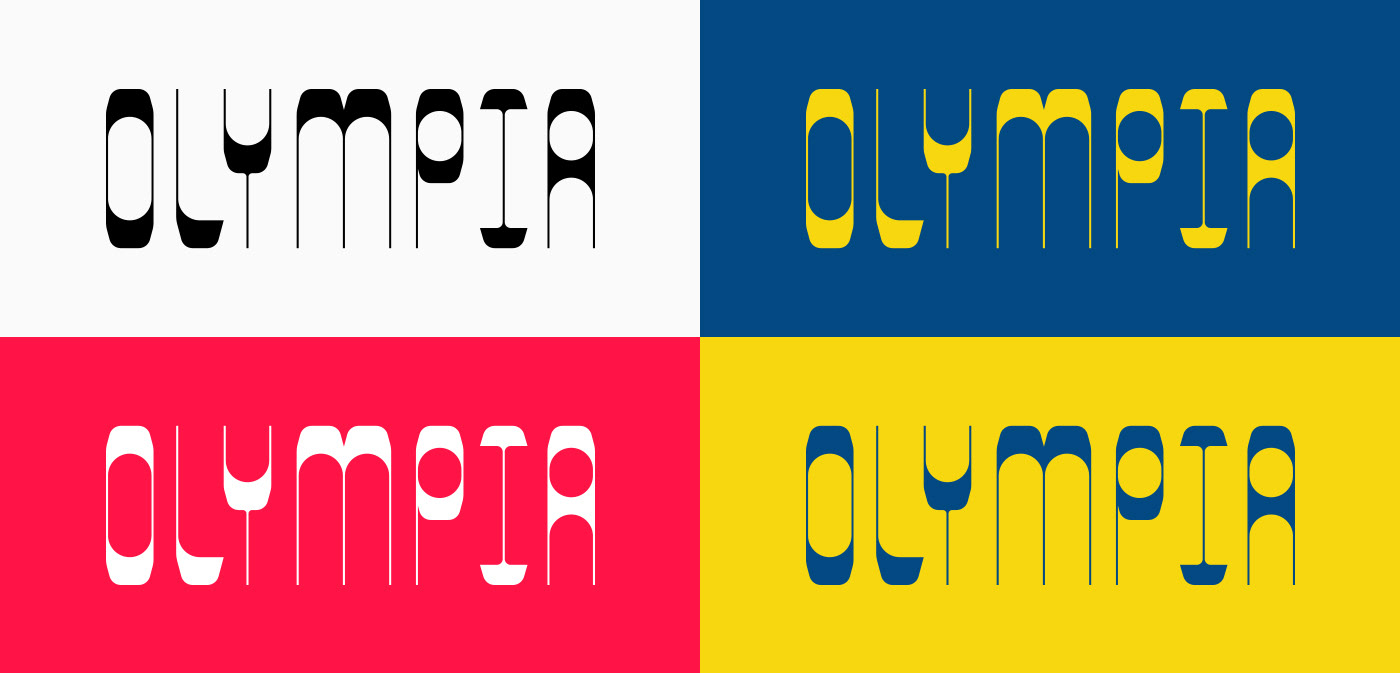 Logotype logodesign Cinema cinema branding branding  brand visual identity Type Making Typeface font
