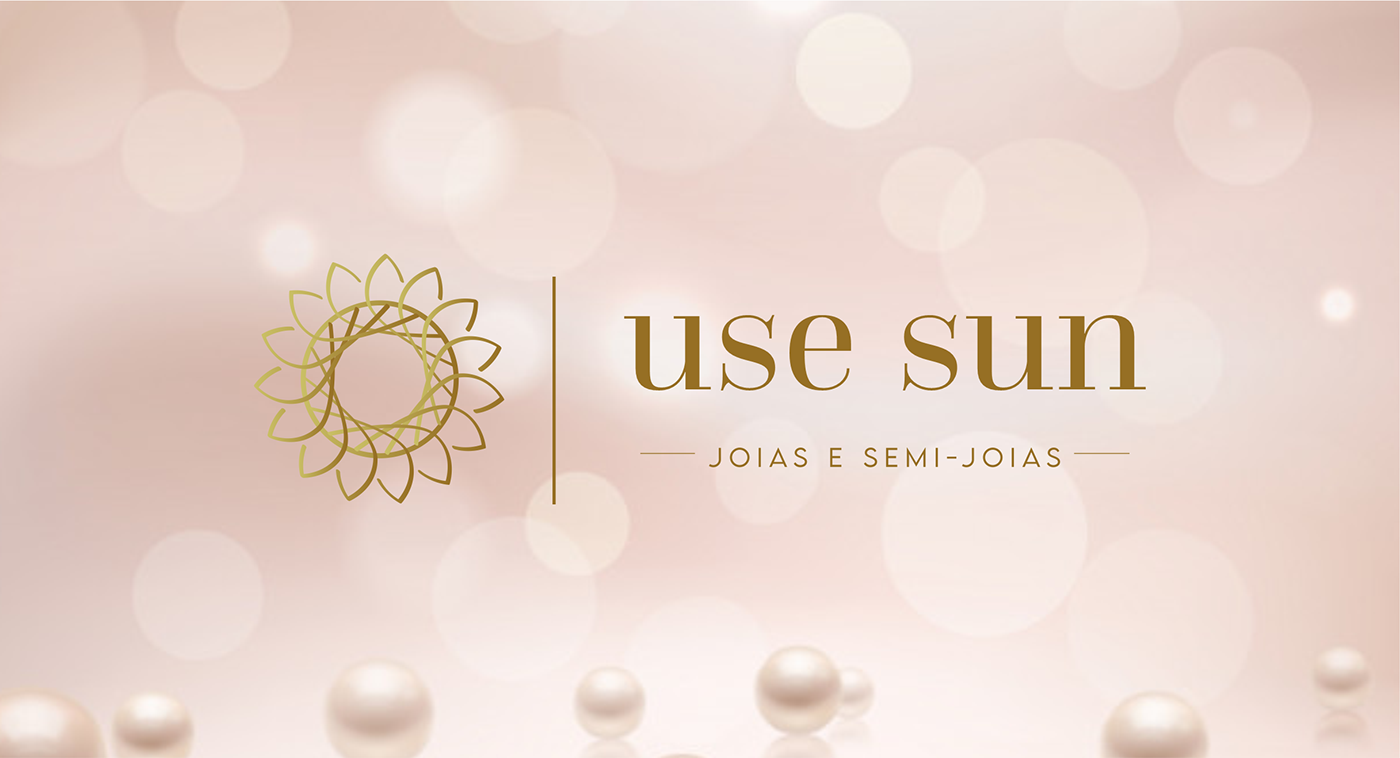 Girassol jewels joias logo Logotipo Logotype sunflower