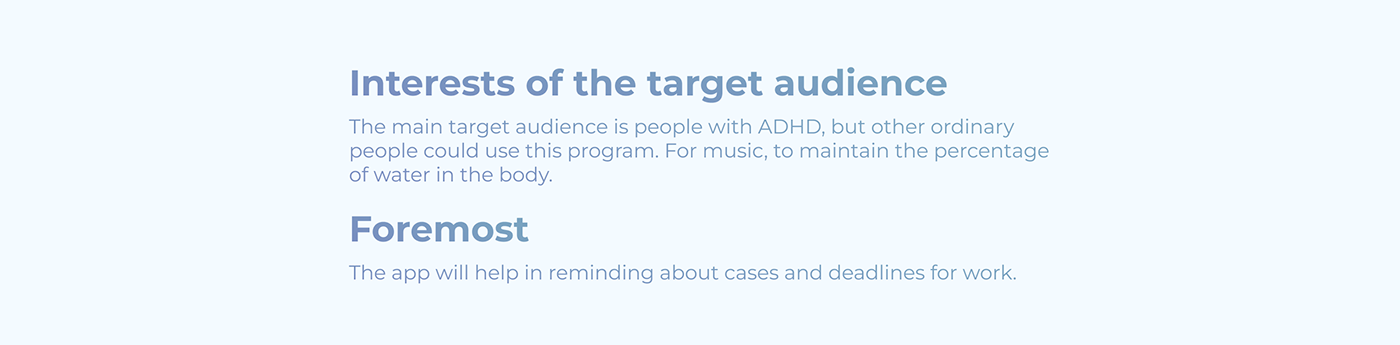 ADHD ADHD APP IDEA Figma Health mental health Mobile app notes ui design UX UI Web Design 