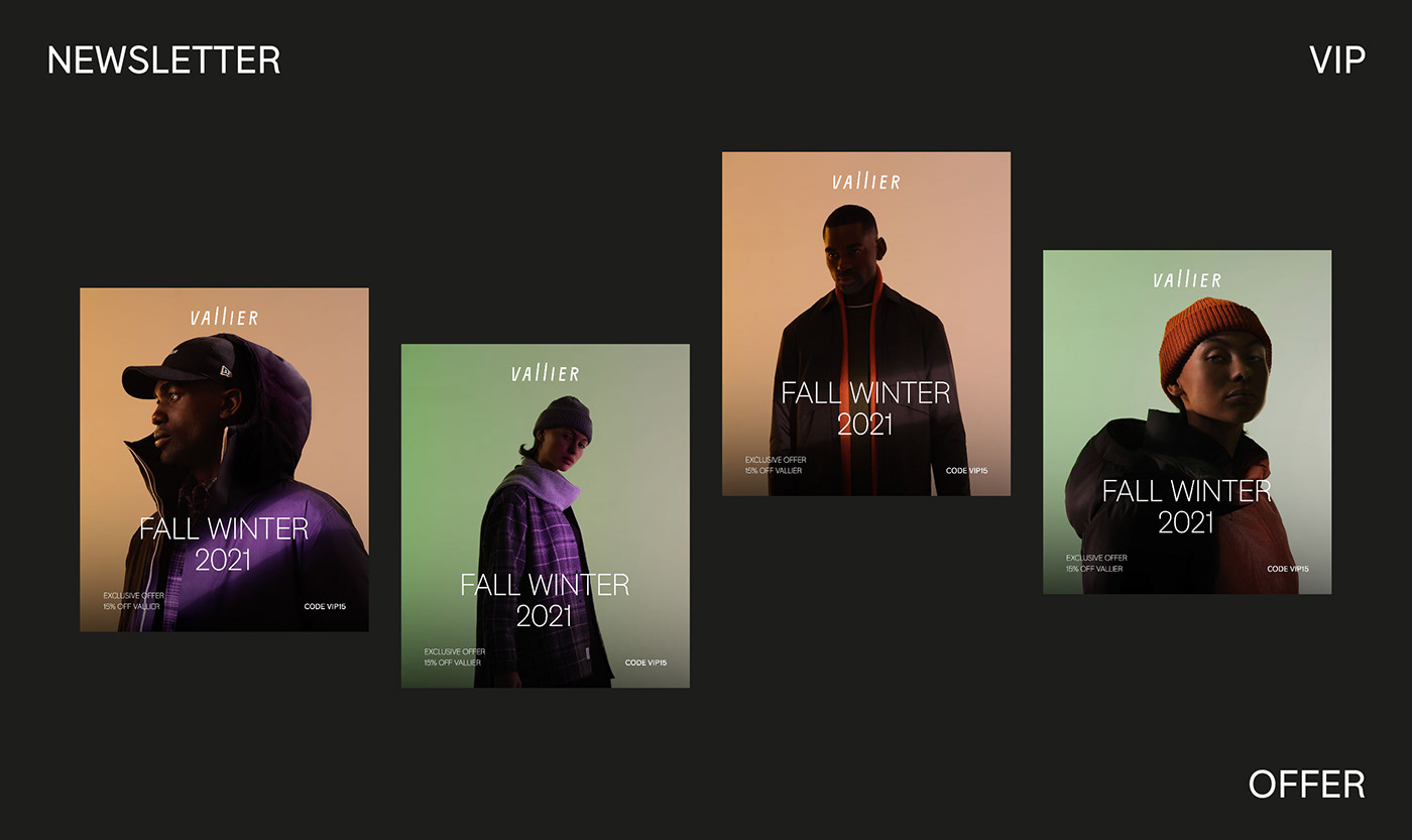 Vallier FW21 Campaign on Behance