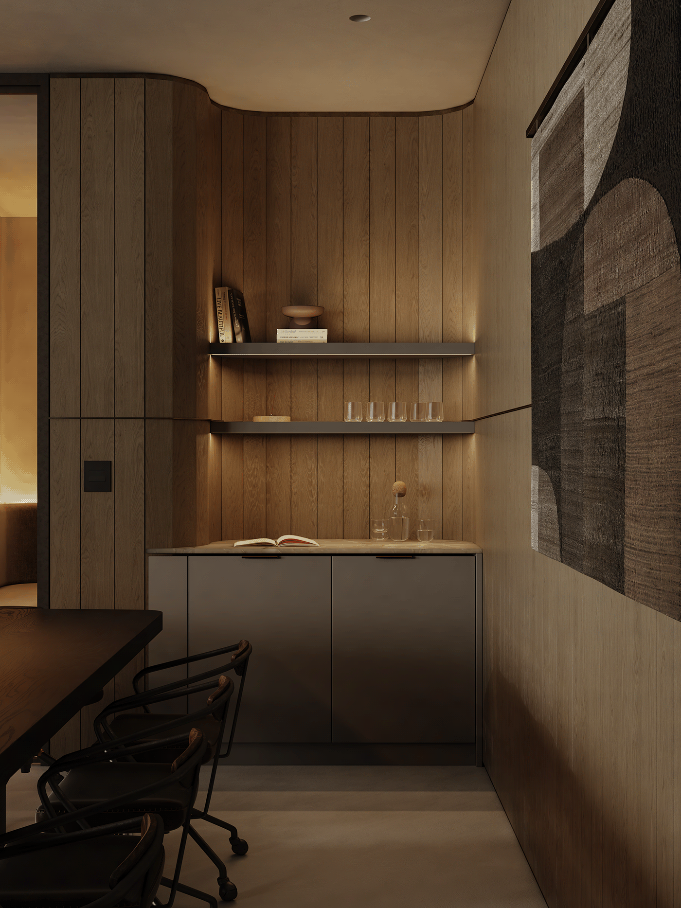 INTERIOR RENDERING Office Design CGart Render 3ds max Photorealistic Rendering visualization architecture