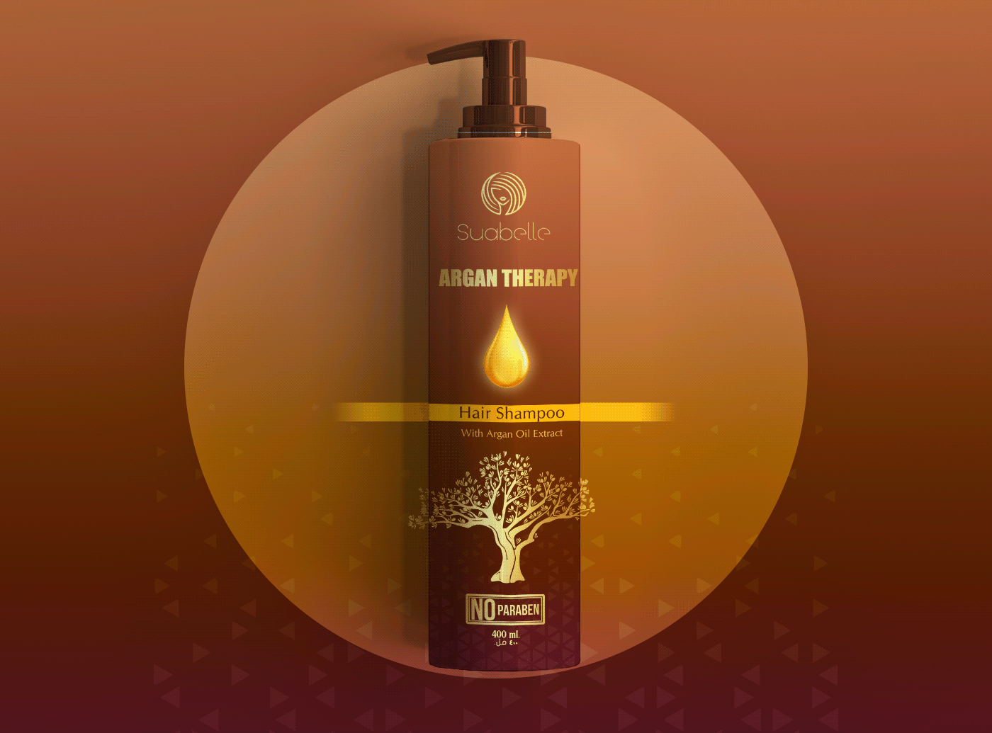 argan branding  conditioner cream haircare Packaging product serum shampoo suabelle