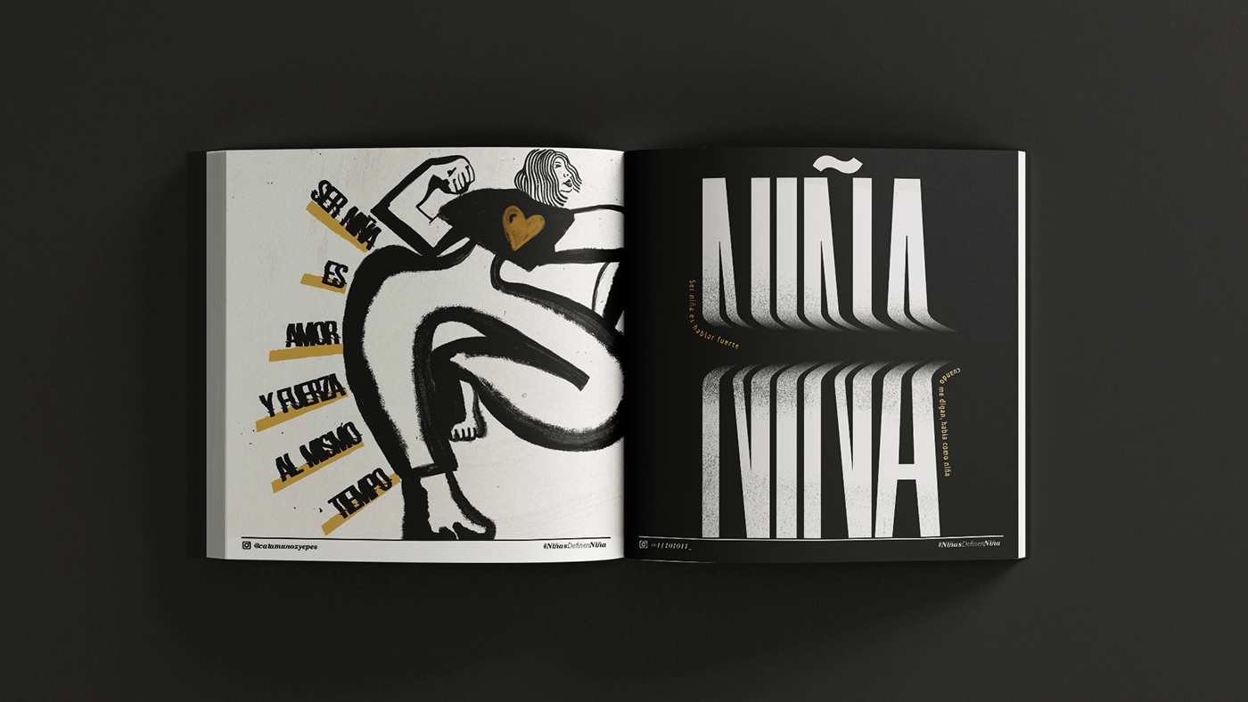 book color design empowerment girls ponymalta typography   Adobe Portfolio colombia dictionary
