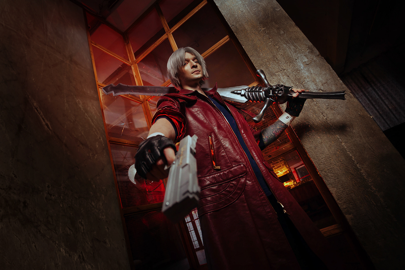 Cosplay DMC dmc 5 dante demon hunter male portrait Cosplay photo Photography 