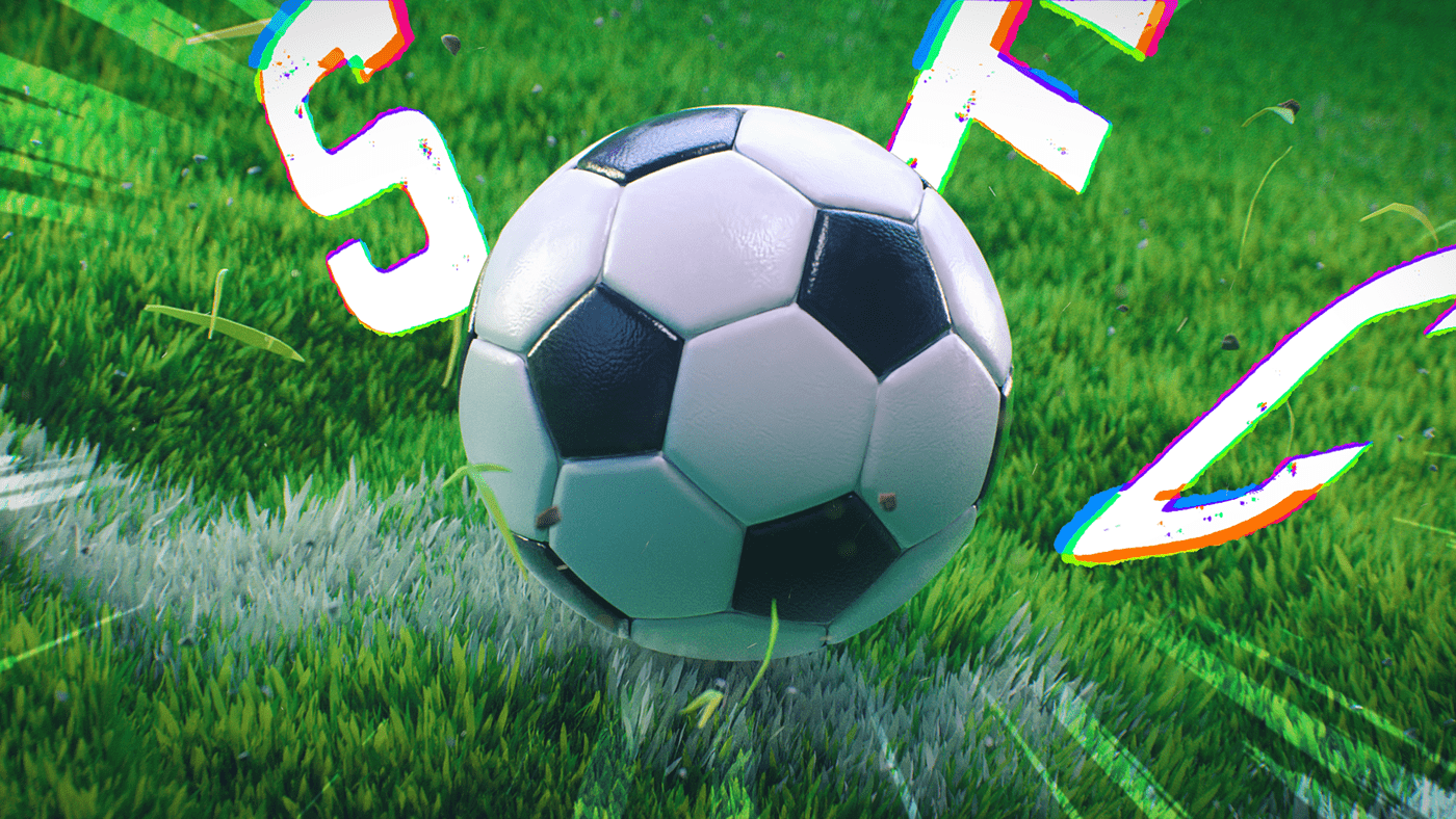 FIFA soccer esports sandbox 3D Opening octane Title Streamer cinema 4d