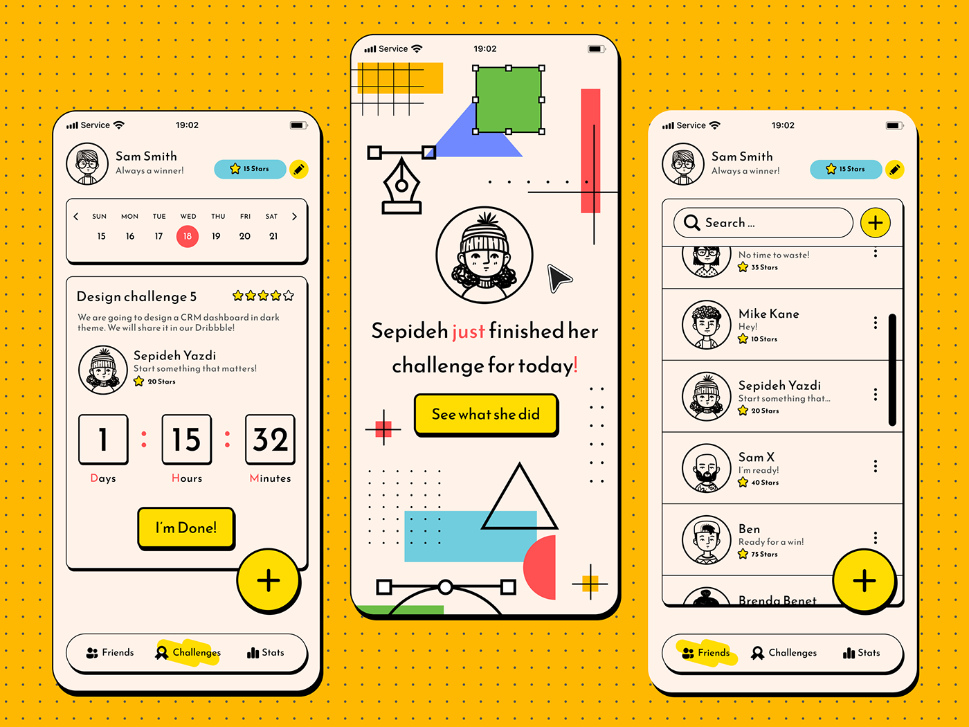 Design Challenge App - Sepideh Yazdi - @sepidy -  UX - UI - UX design - UX designer