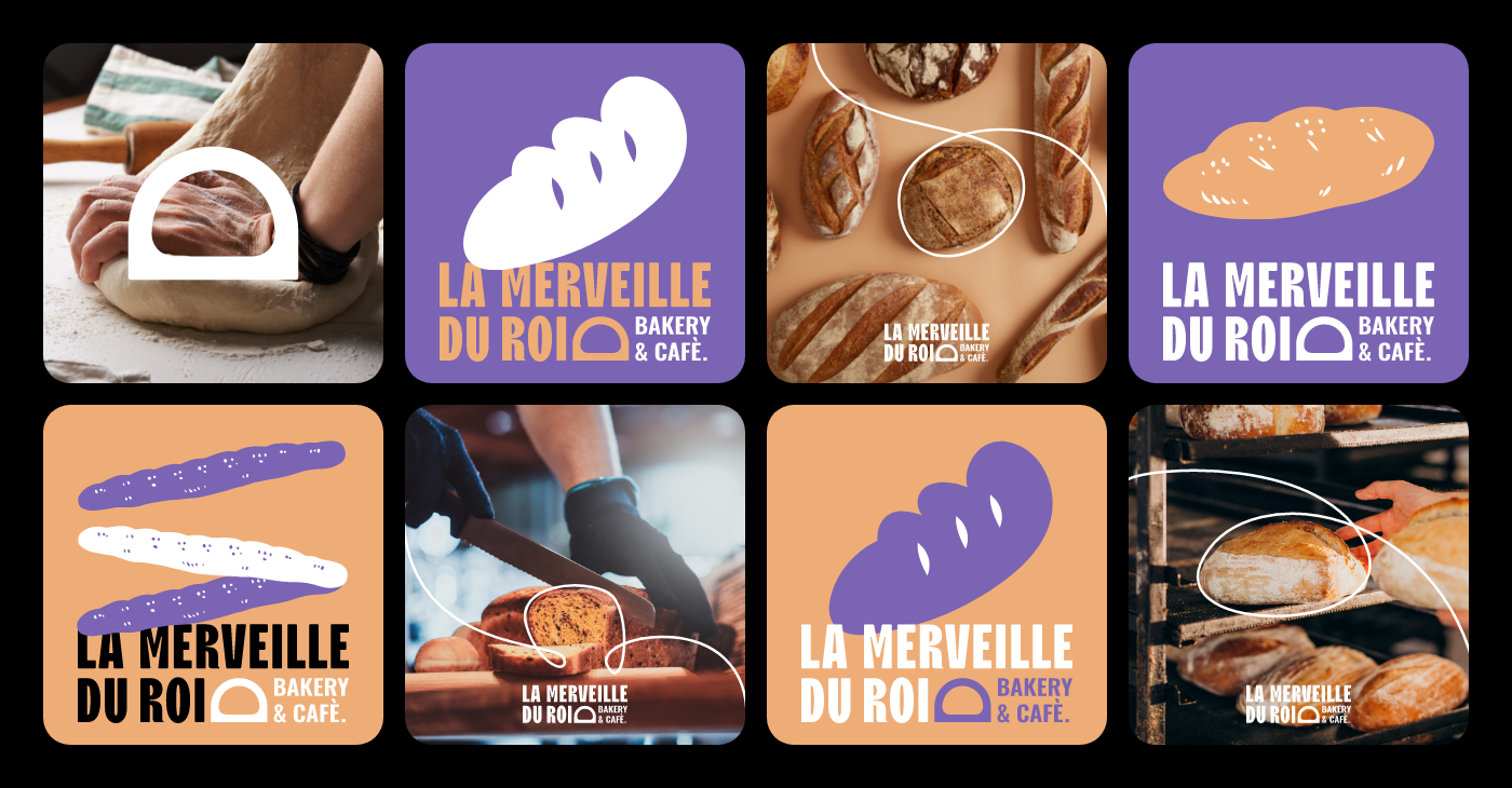 bakery branding  bread Coffee Food  Logotype Packaging pastry visual identity france