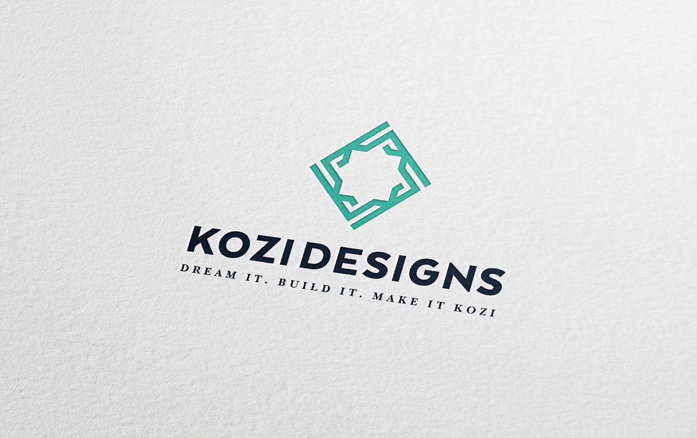 branding  Interior design monogram pattern initial logo